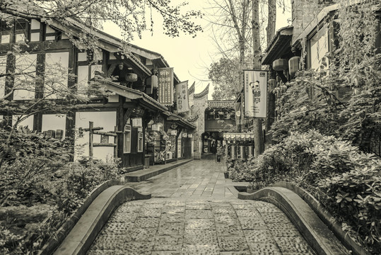 老成都錦里古鎮(zhèn)