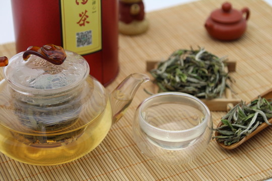 茶葉特寫
