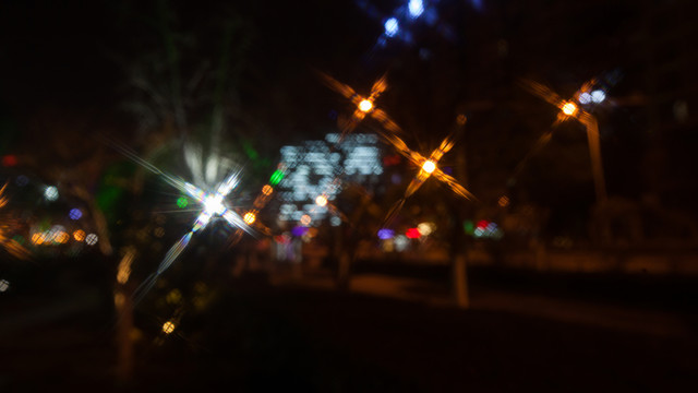 城市燈光