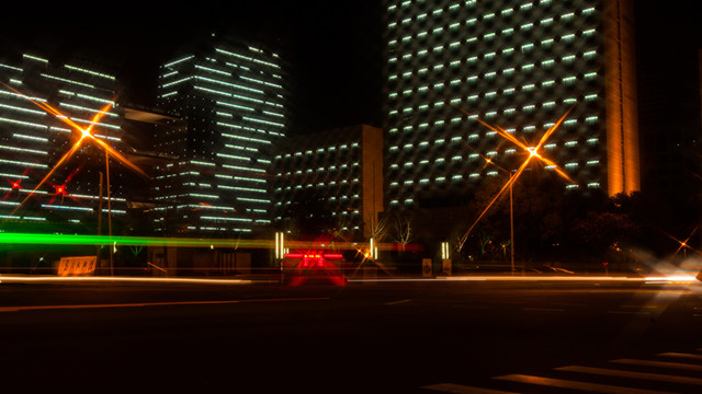 城市燈光