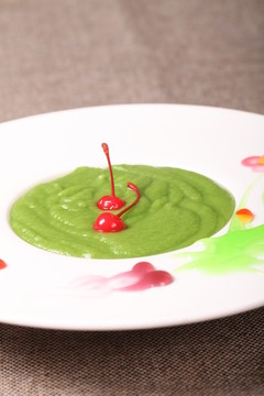 椰奶綠豆沙