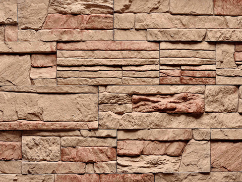 石墙 文化石 岩石墙