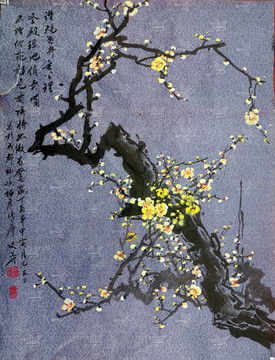 國畫黃梅