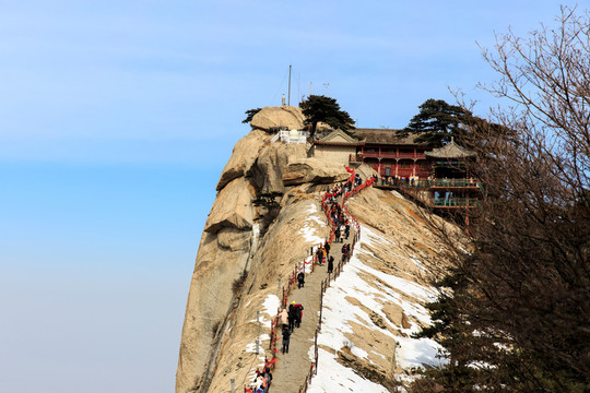 西岳華山 蓮花峰