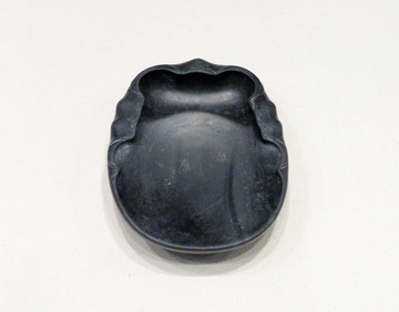 明代蟬形荷轉(zhuǎn)邊硯