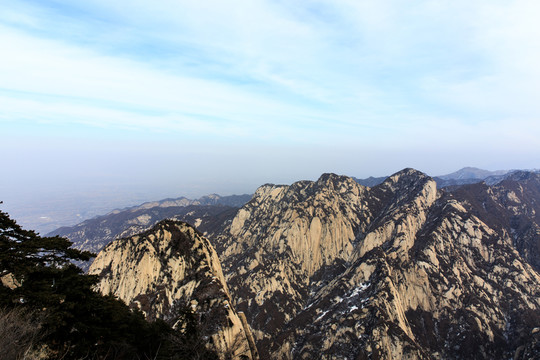 西岳華山 群山風(fēng)光