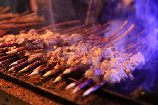 烤羊肉串
