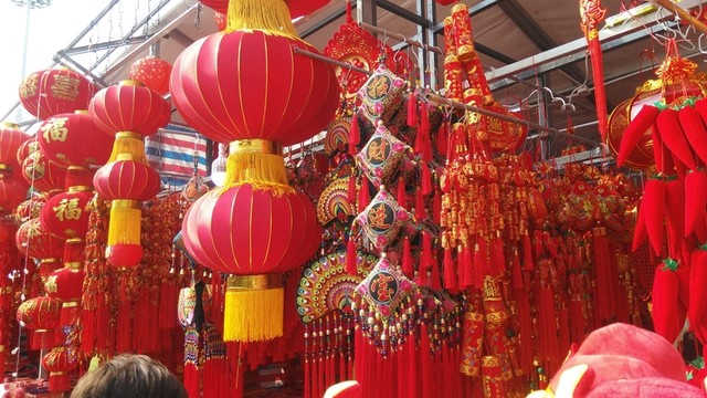 燈籠對(duì)聯(lián)年貨