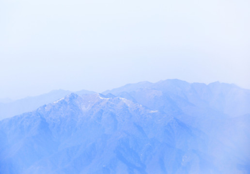 航拍 山峰