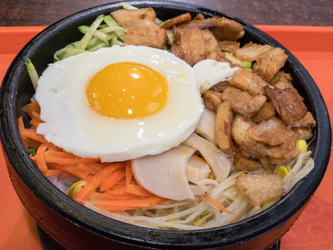 五花肉拌飯 韓式石鍋飯