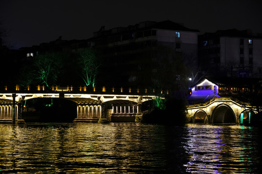 運河夜景