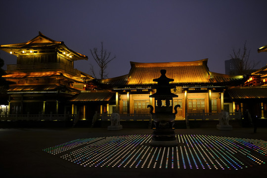 香積寺夜景