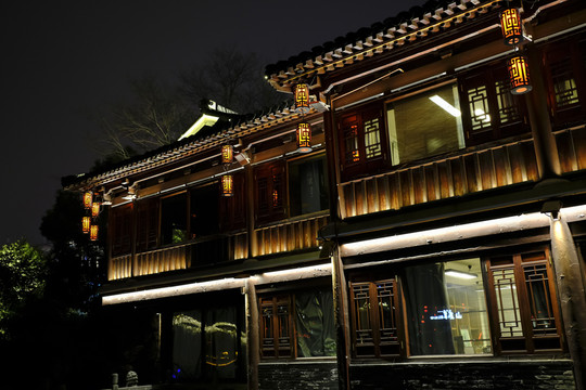 老街夜景