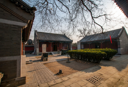 北京豐臺藥王廟 三皇殿和南殿