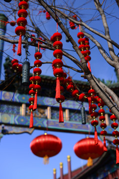 紅燈籠 春節(jié) 文化 喜慶 祝福