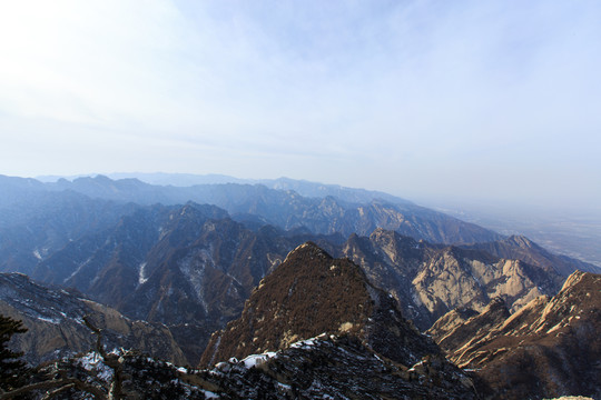 華山西峰 群山風(fēng)光