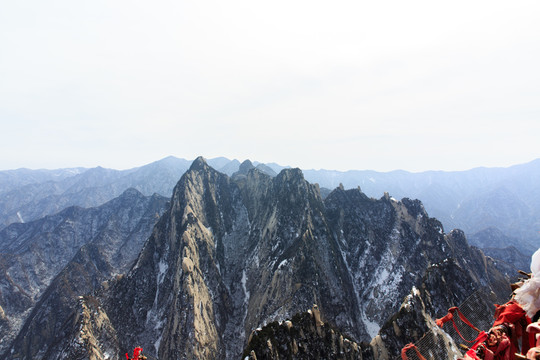 華山 群山風光