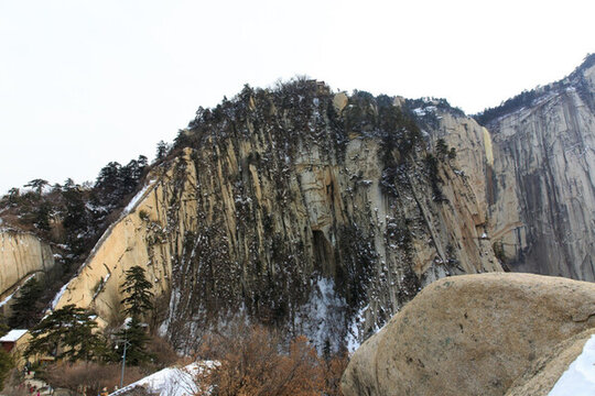 華山 群山風光
