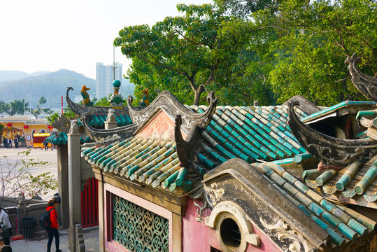 媽祖閣 建筑 高清