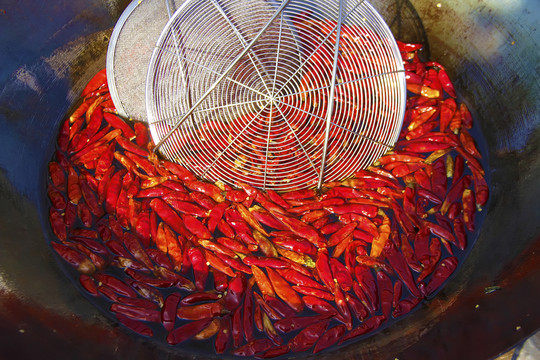 油炸辣椒