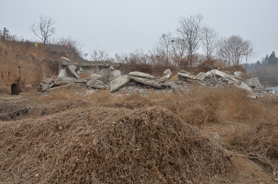 建筑廢墟