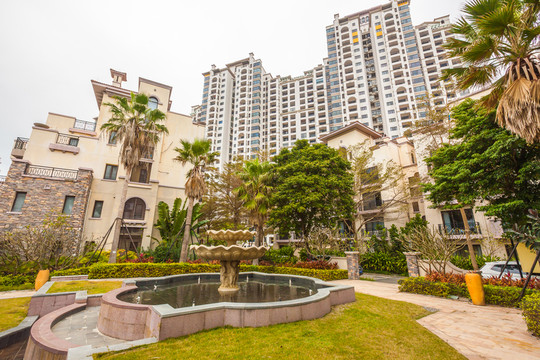 萬科雙月灣 小區(qū)花園