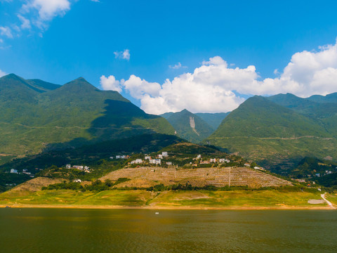 長江三峽 長江兩岸