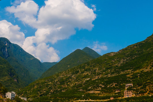 長江三峽 長江兩岸