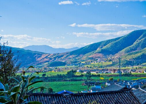 山村 山脈 山巒 遠(yuǎn)山 鄉(xiāng)村
