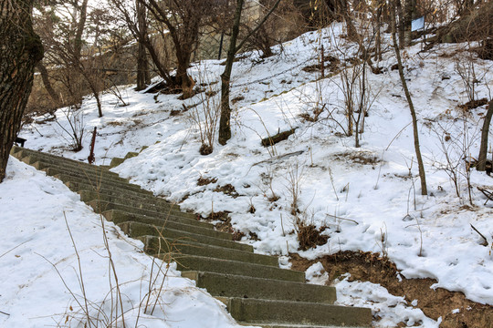 西岳華山 臺(tái)階