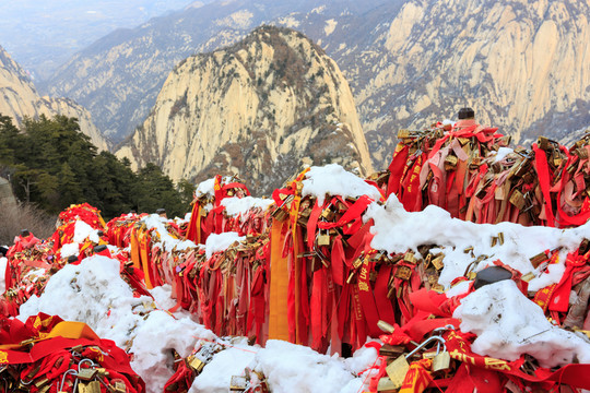 西岳華山 許愿鎖