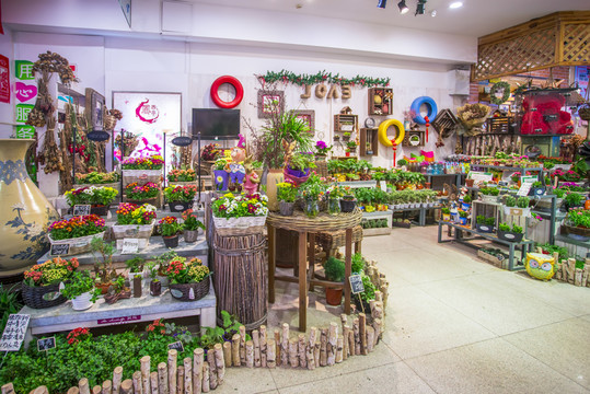 鮮花店
