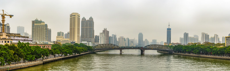 廣州海珠橋全景