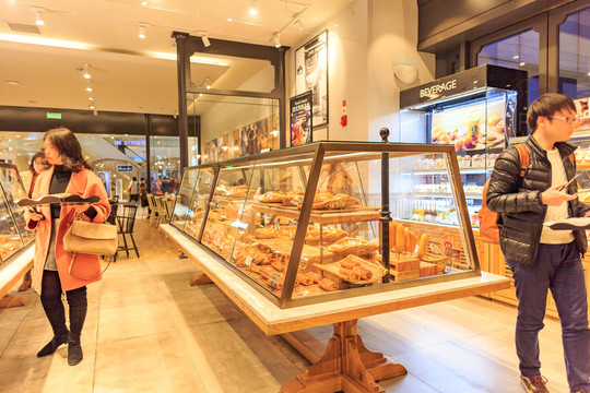 面包店內(nèi)景
