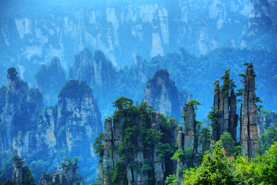 張家界群峰景觀