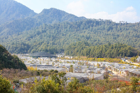 騰沖石頭紀(jì)酒店 隈研吾 云峰山