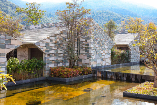 騰沖石頭紀(jì)酒店 隈研吾 石頭