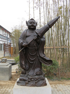十二生肖雕塑 豬雕塑