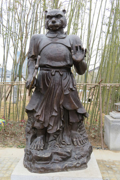 十二生肖虎雕塑