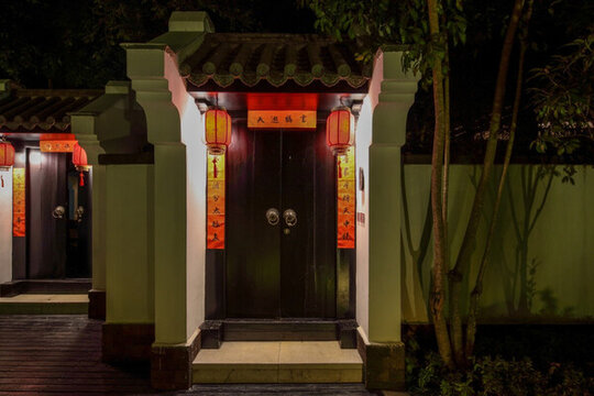 騰沖悅椿溫泉酒店 悅椿酒店門樓