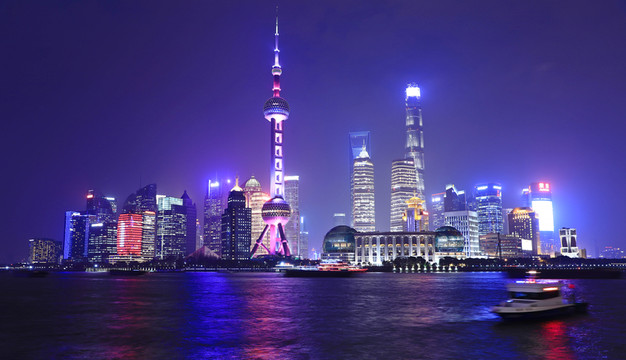 儂好 上海 陸家嘴夜景
