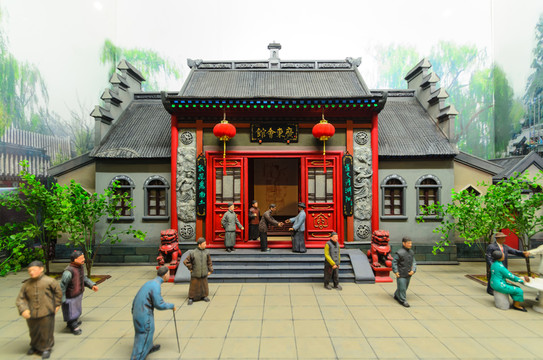 廣東會(huì)館 民俗模型