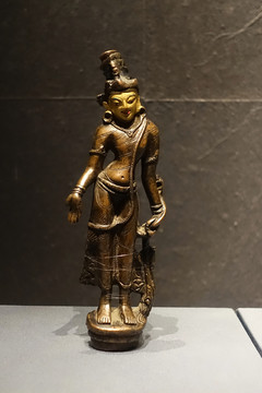 銅蓮手菩薩立像 敏珠林寺