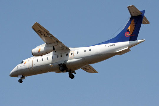 海南航空 飛機降落