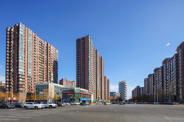 望京街景 保利中央公園 望京