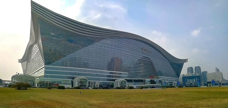 環(huán)球中心建筑手機片