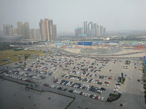 成都環(huán)球中心建筑手機(jī)片
