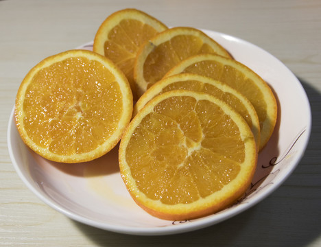 橙子切片
