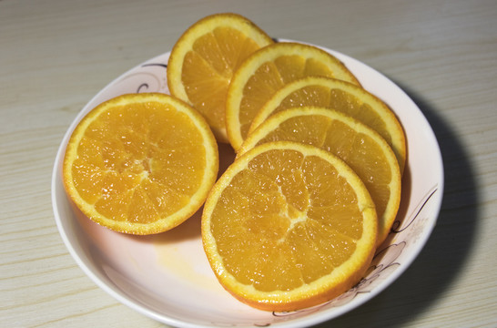 橙子切片