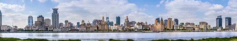 上海外灘全景大畫(huà)幅